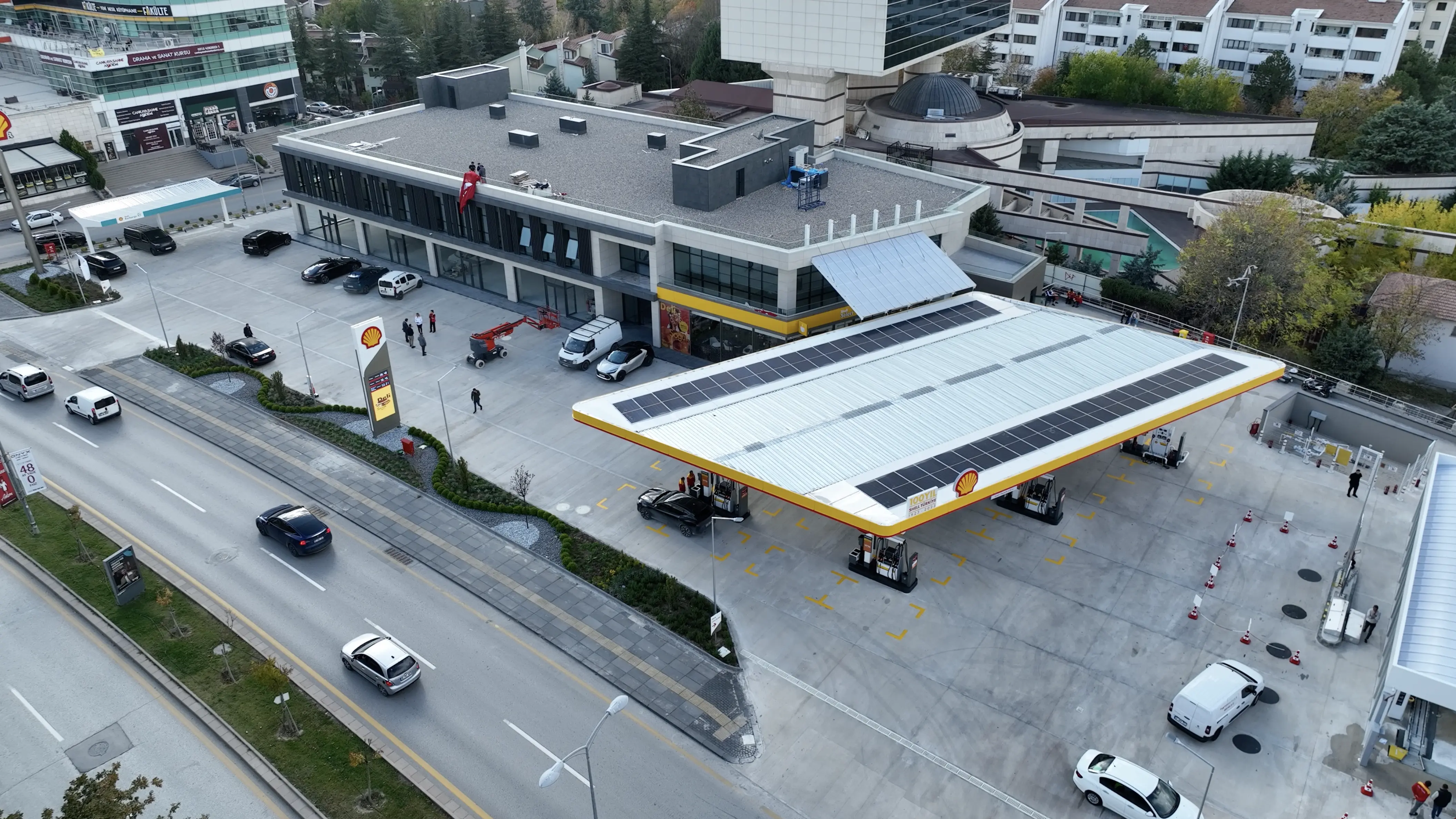 Shell renewable energy wind farm project